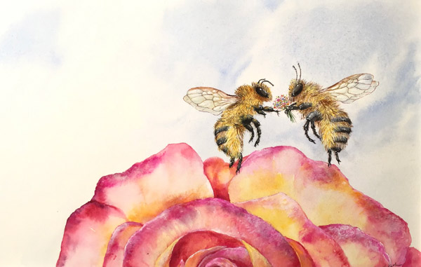 Maryjo Koch-Two Bees