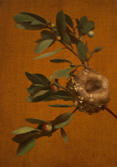 Jonathan Koch - Hummingbird Nest with Manzanita Branch
